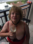 BustyBlissDiaries Busty Granny Big Boobs Seaside