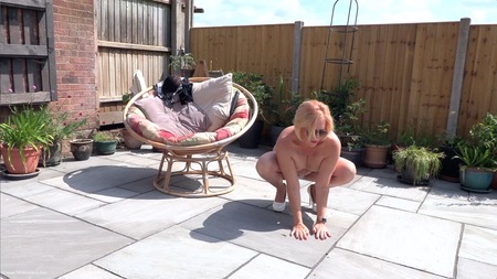 Sunbathing In Tights Pt3