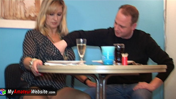 NudeChrissy Sex In The Restaurant photo