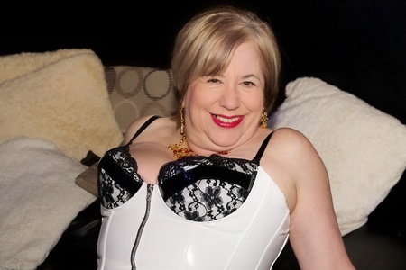 TrishasDiary - White PVC Basque