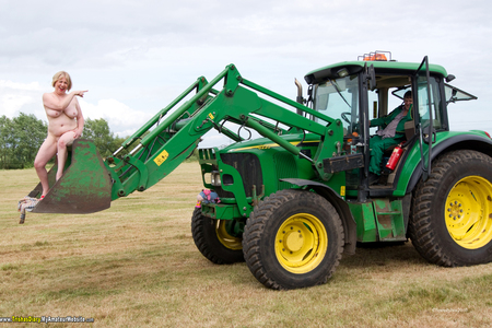 Trisha's Tractor Fun