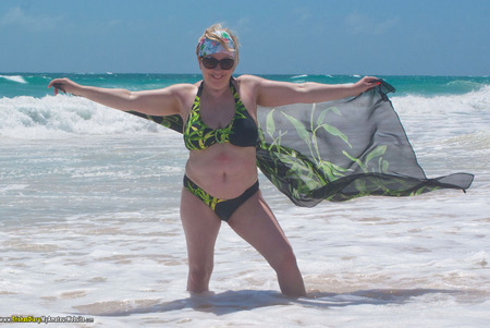 Green Bikini