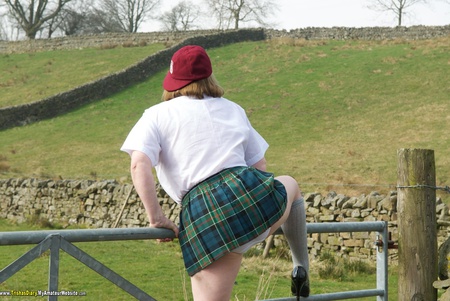 Schoolgirl Trisha - Upskirt